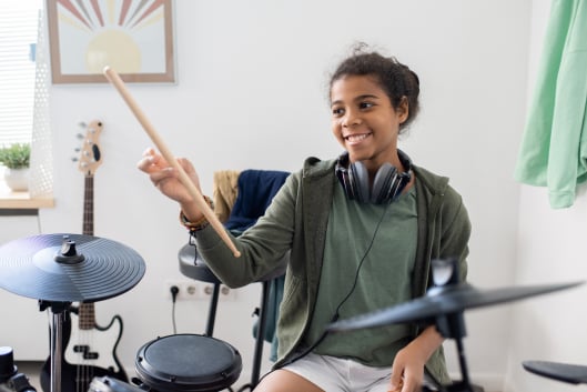 Instrumentenkarussell Schlagzeug Musikschule Fame